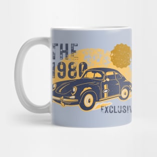 Retro 80s Vintage Car Mug